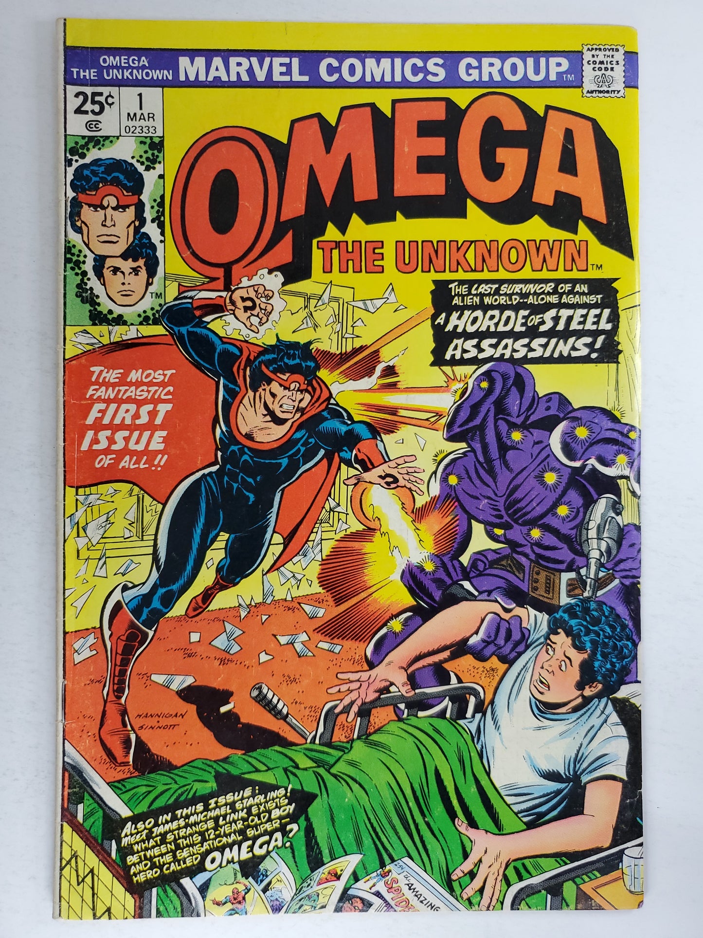 Marvel Omega the Unknown Vol 1 #1 Key