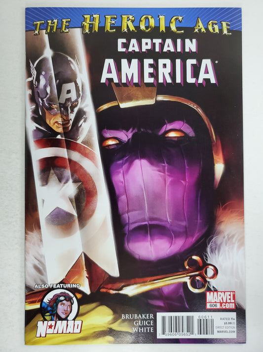 Marvel Captain America Vol 1 #606 DE Key