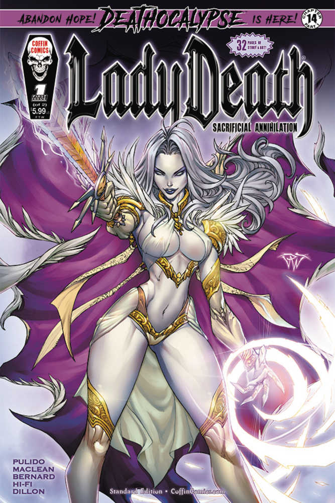 Lady Death Sacrificial Annihilation #1 (Of 2) Cover A Pantalen