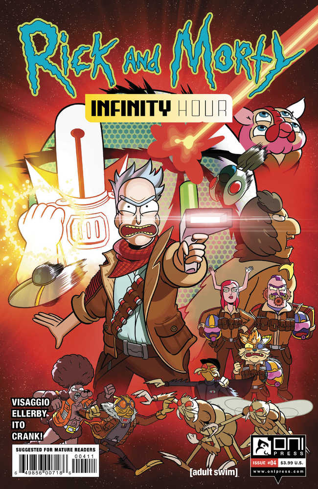 Rick And Morty Infinity Hour #4 Cover A Ito