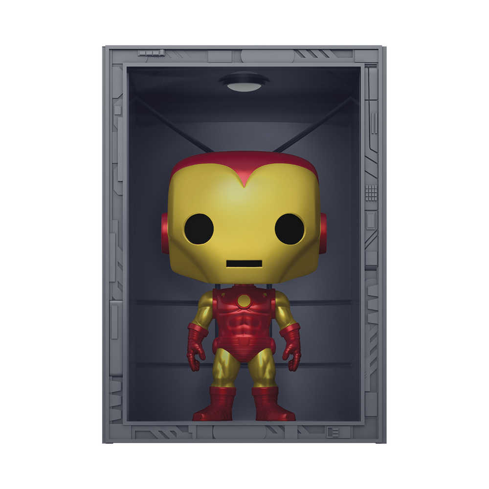 Pop Deluxe Marvel Hall Of Armor Iron Man Mdl4 Previews Exclusive Vinyl Figure
