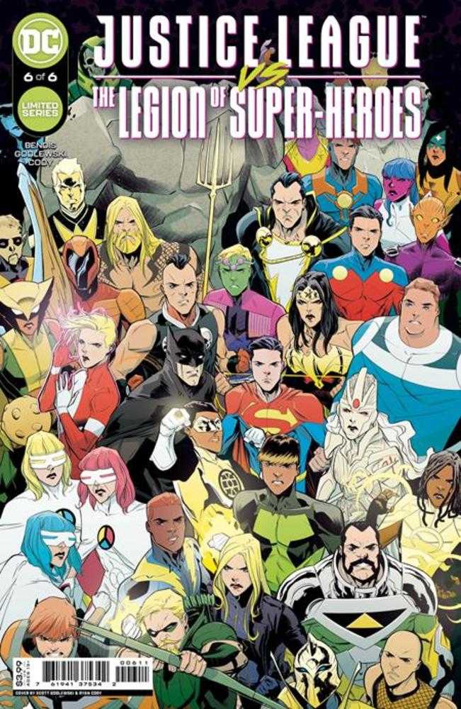 Justice League vs The Legion Of Super-Heroes #6 (Of 6) Cover A Scott Godlewski