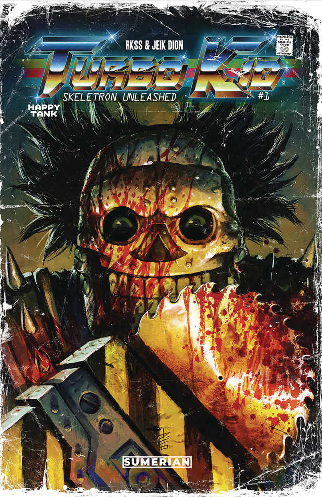 Turbo Kid Skeletron Unleashed #1 Cover A Dion (Mature)