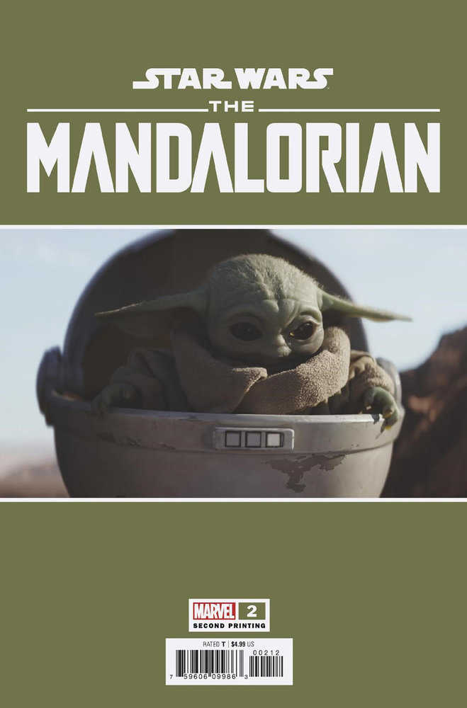 Star Wars Mandalorian #2 2ND Printing Photo Variant
