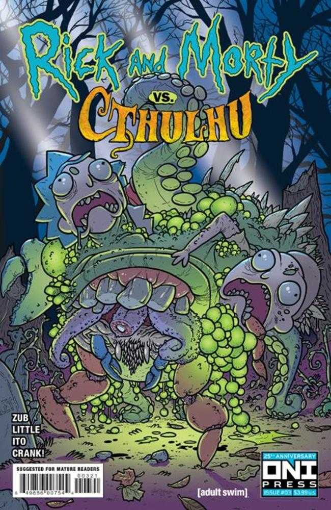 Rick And Morty vs Cthulhu #3 (Of 4) Cover B Zander Cannon Variant (Mature)