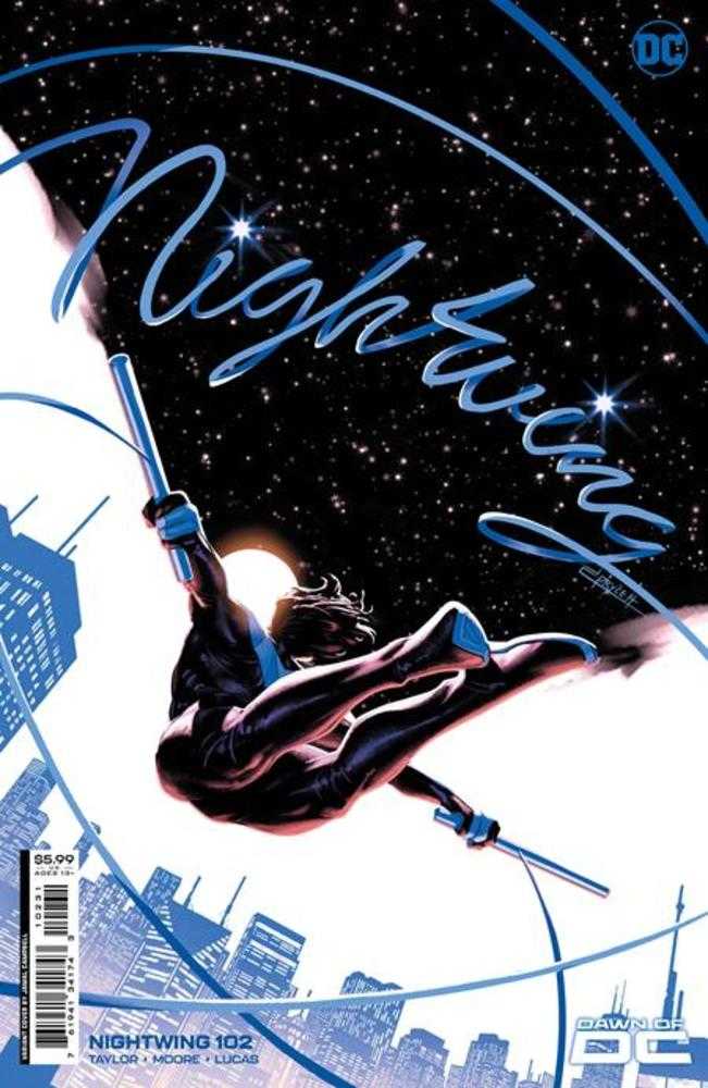 Nightwing #102 Cover C Jamal Campbell Card Stock Variant