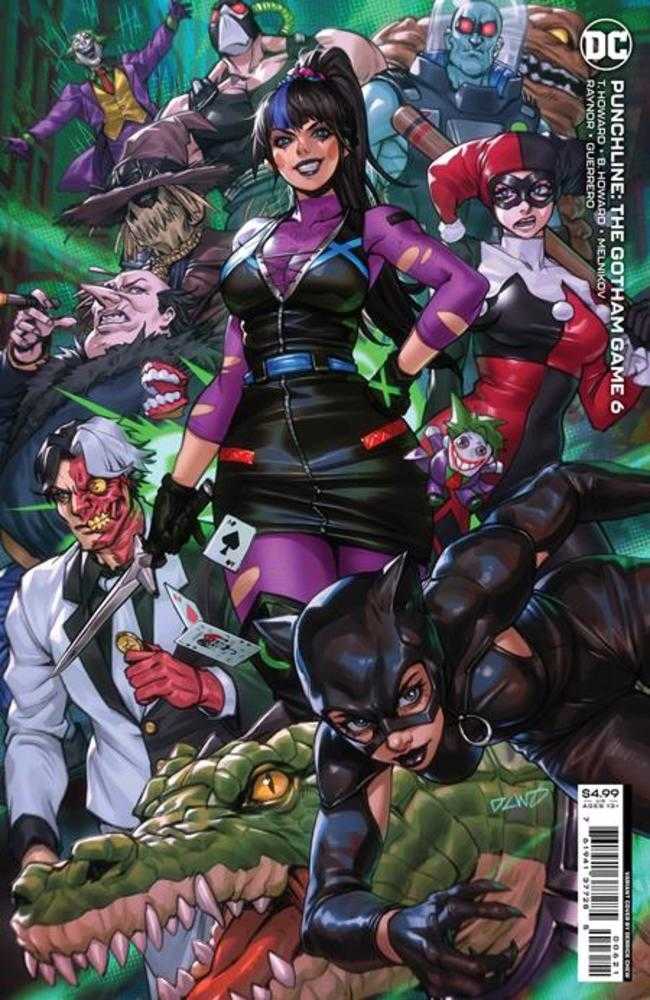 Punchline The Gotham Game #6 (Of 6) Cover B Derrick Chew Card Stock Variant