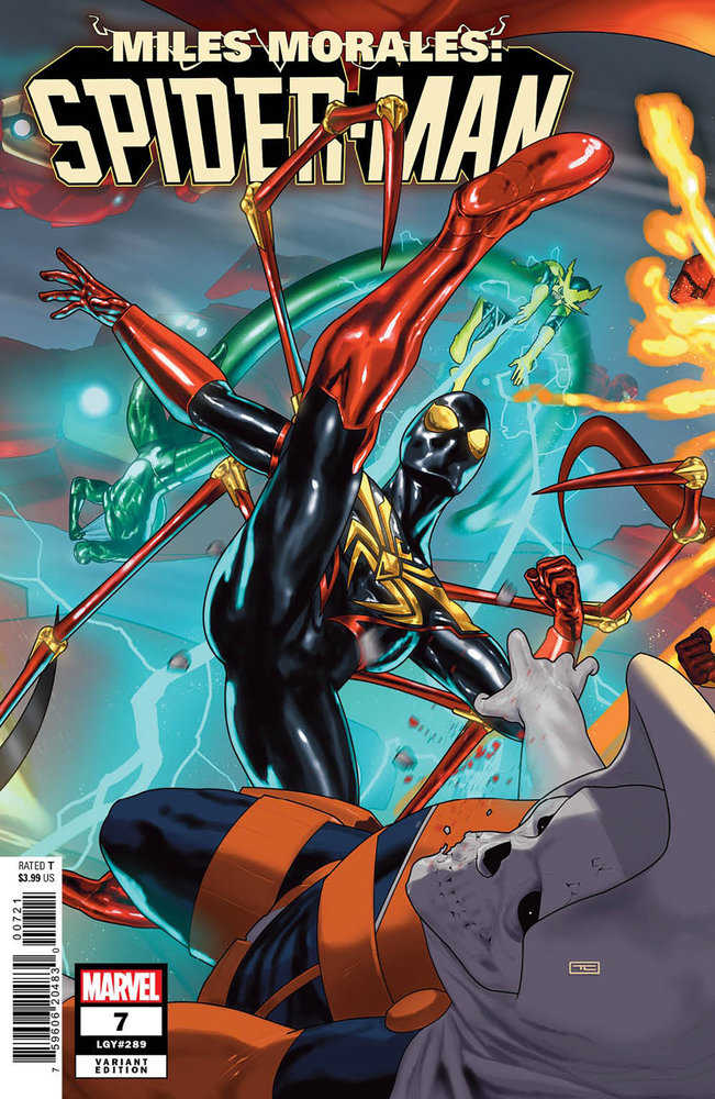 Miles Morales: Spider-Man 7 Taurin Clarke Connecting Variant