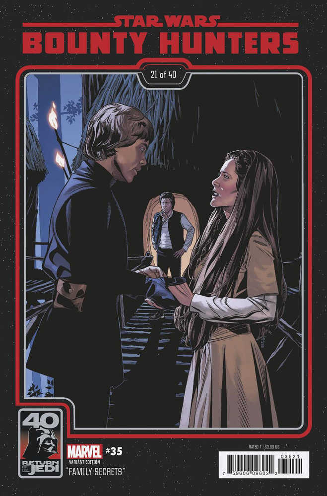 Star Wars: Bounty Hunters 35 Chris Sprouse Return Of The Jedi 40th Anniversary Variant
