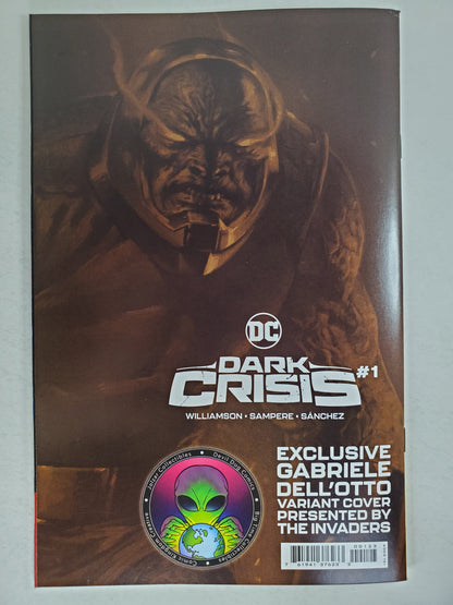 DC Dark Crisis on Infinite Earths #1 Dell'Otto Variant Limited