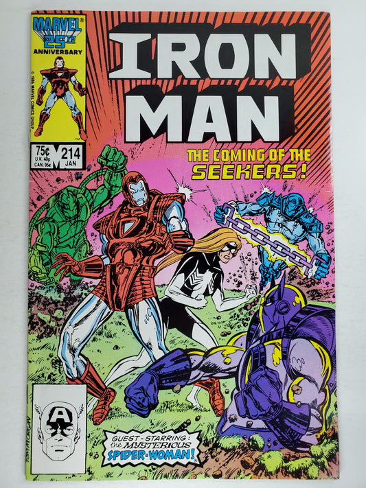 Marvel Iron Man Vol 1 #214 DE Key
