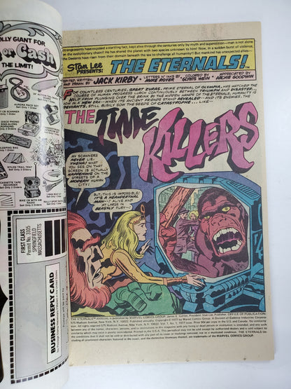 Marvel Eternals Annual Vol 1 #1 Newsstand (101964) Key