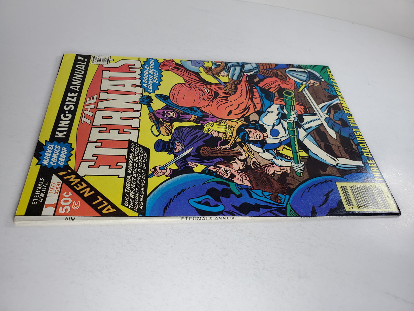 Marvel Eternals Annual Vol 1 #1 Newsstand (101964) Key