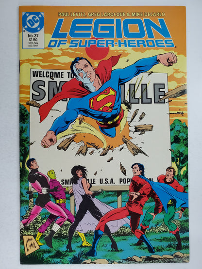 DC Legion of Super-heroes Vol 3 #37 DE