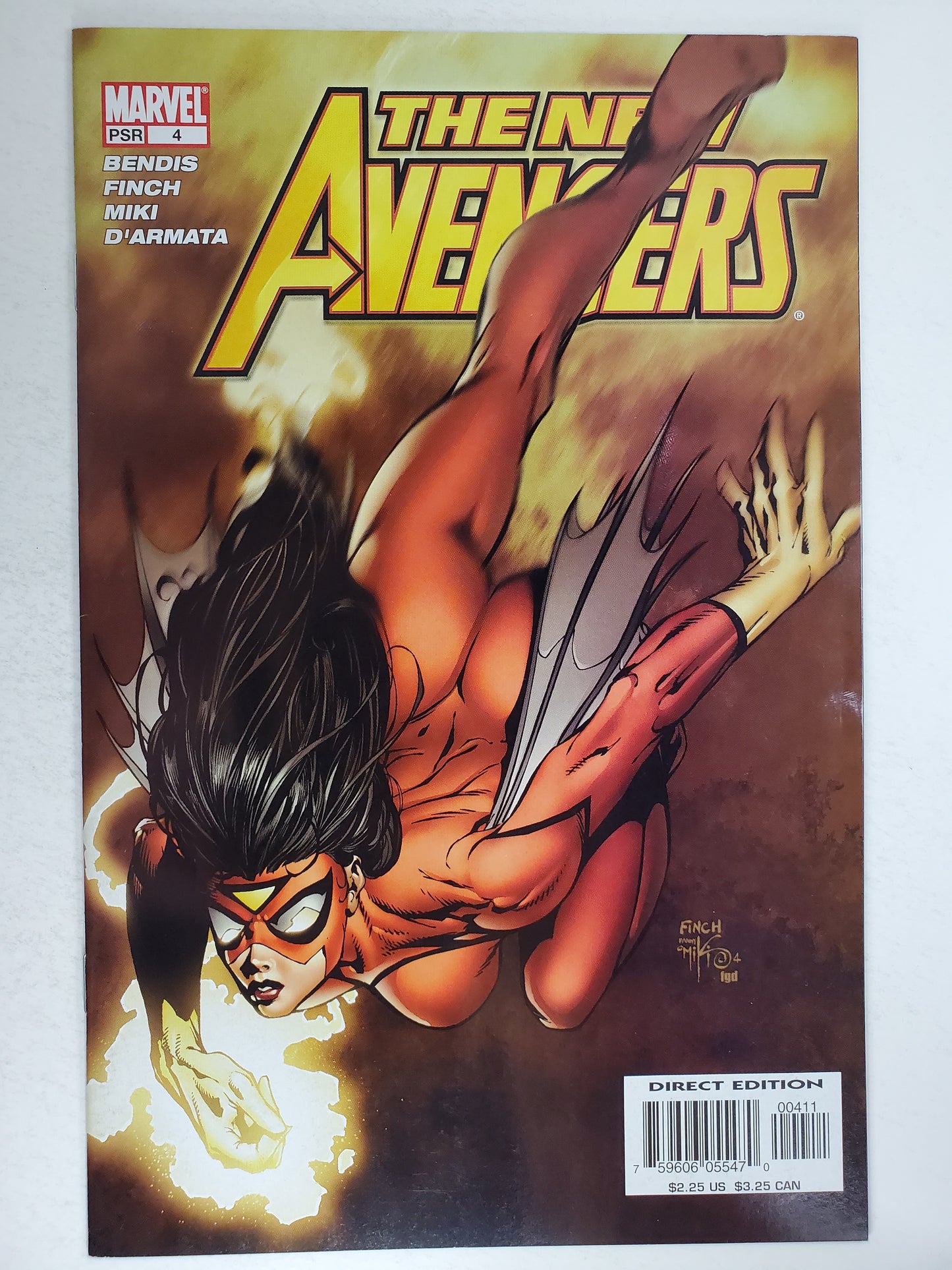 Marvel New Avengers Vol 1 #4 DE (101957) Key