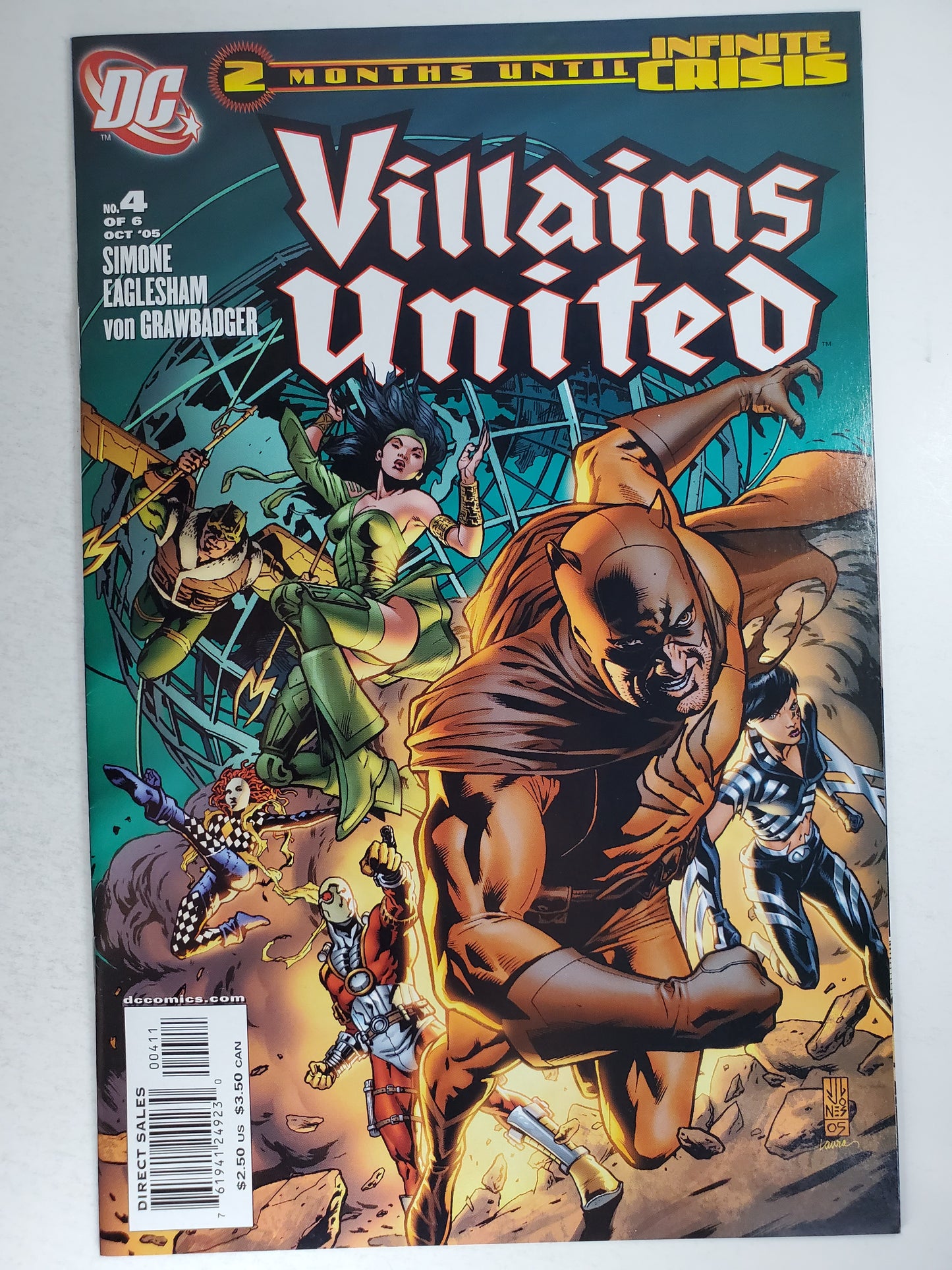 DC Villains United Vol 1 #1-6 SET Key