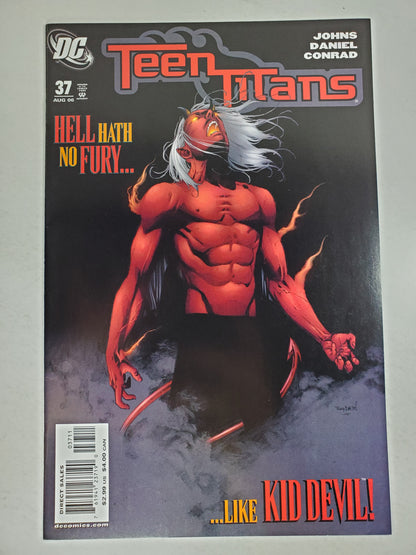 DC Teen Titans Vol 3 #37 DE Key