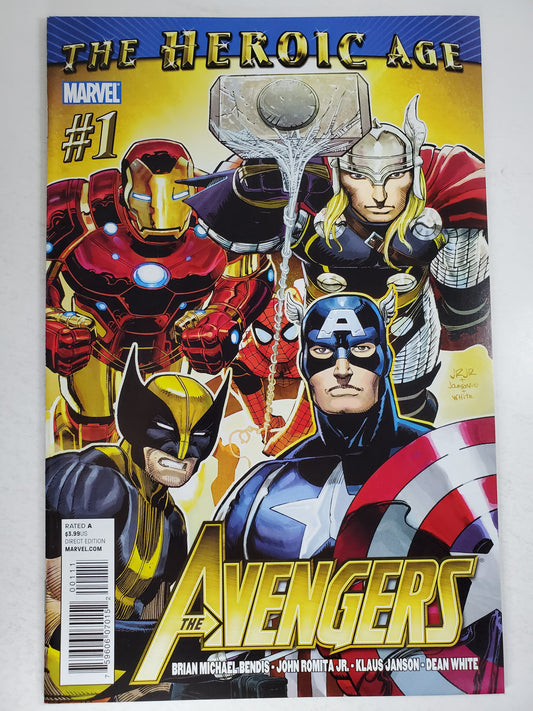 Marvel Avengers Vol 4 #1 DE Key