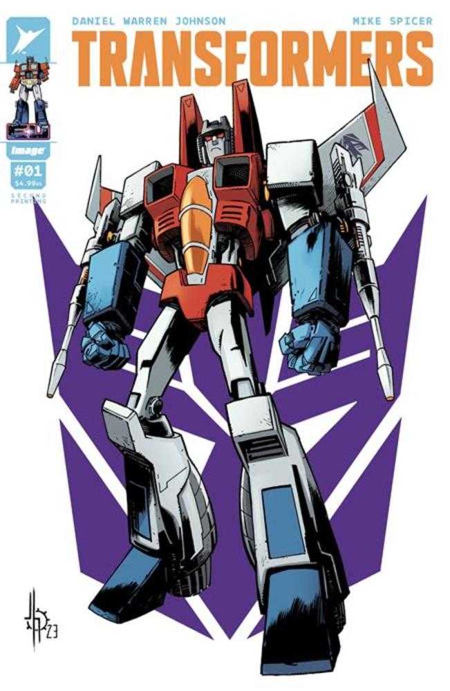 Transformers #1 Cover B Jason Howard Variant 2nd Print