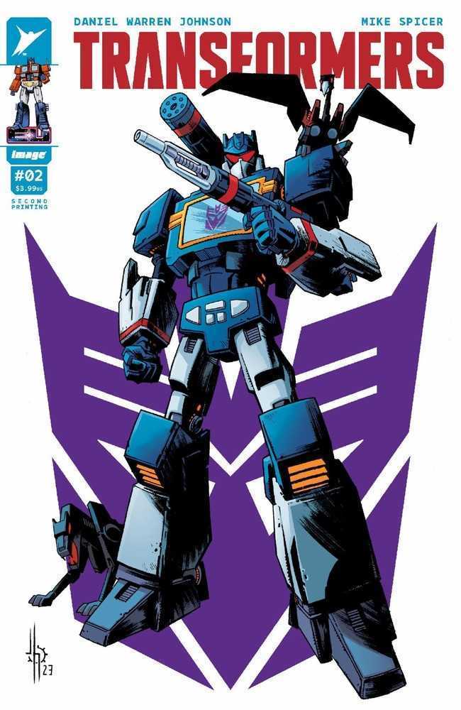 Transformers #2 2nd Print Cover B Jason Howard Variant