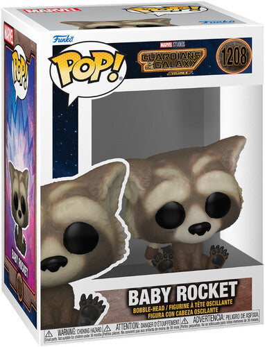Funko Pop! Marvel Guardians of the Galaxy Volume 3 Baby Rocket #1208