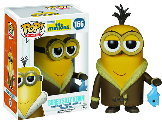 POP MINIONS BORED SILLY KEVIN VINYL FIG