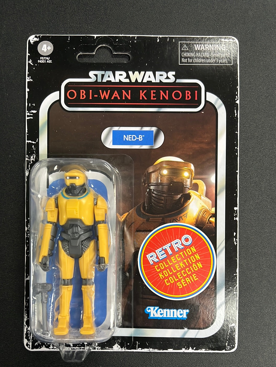 Star Wars Obi-Wan Kenobi NED-B Retro Kenner 3.75" Action Figure