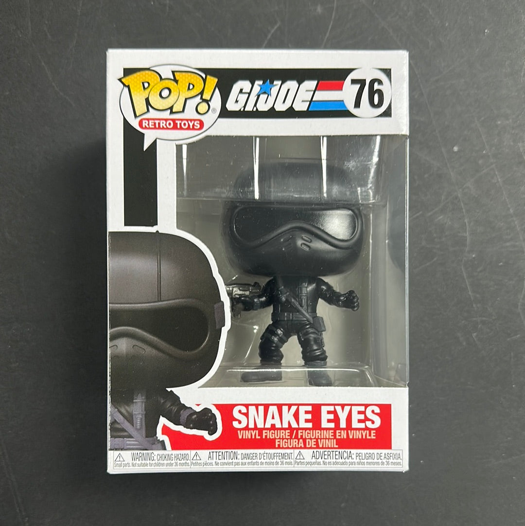 Pop G.I. Joe V1 Snake Eyes Vinyl Figure