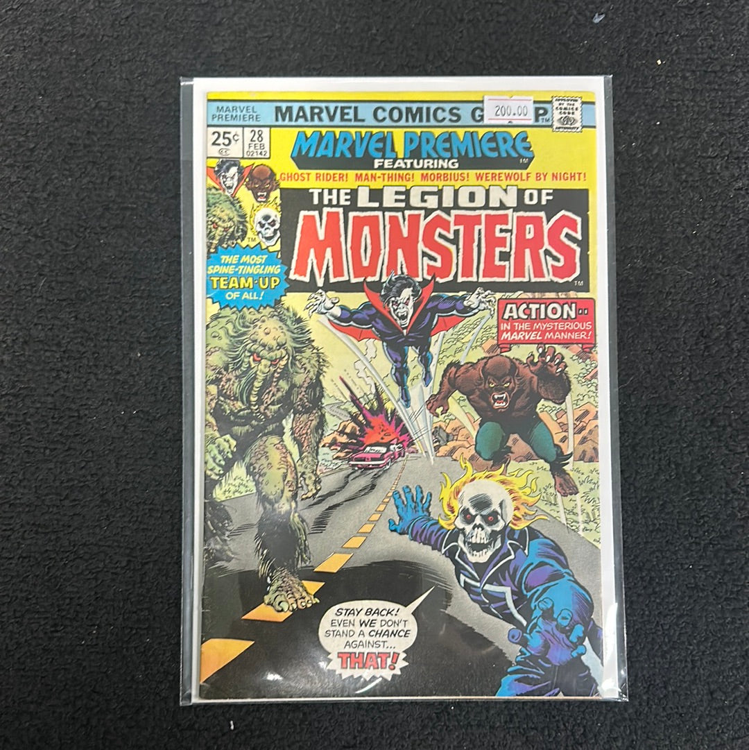 Marvel Premiere 28 featuring The Legion of Monsters